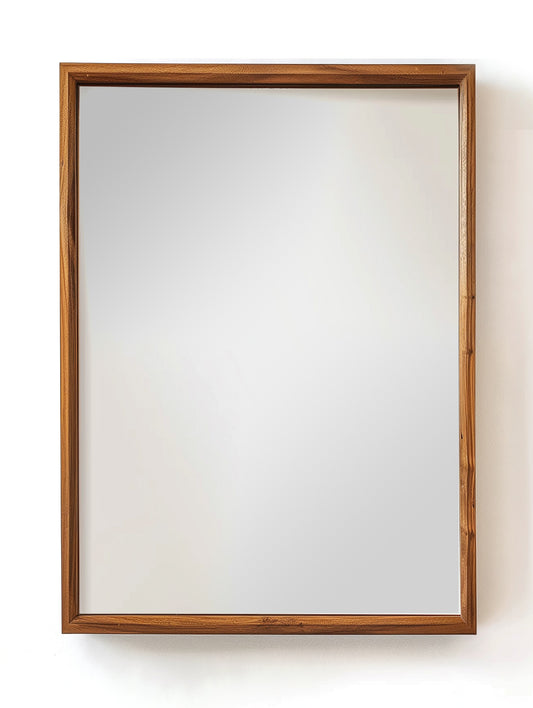120 x 90cm Wooden Kiaat Mirror