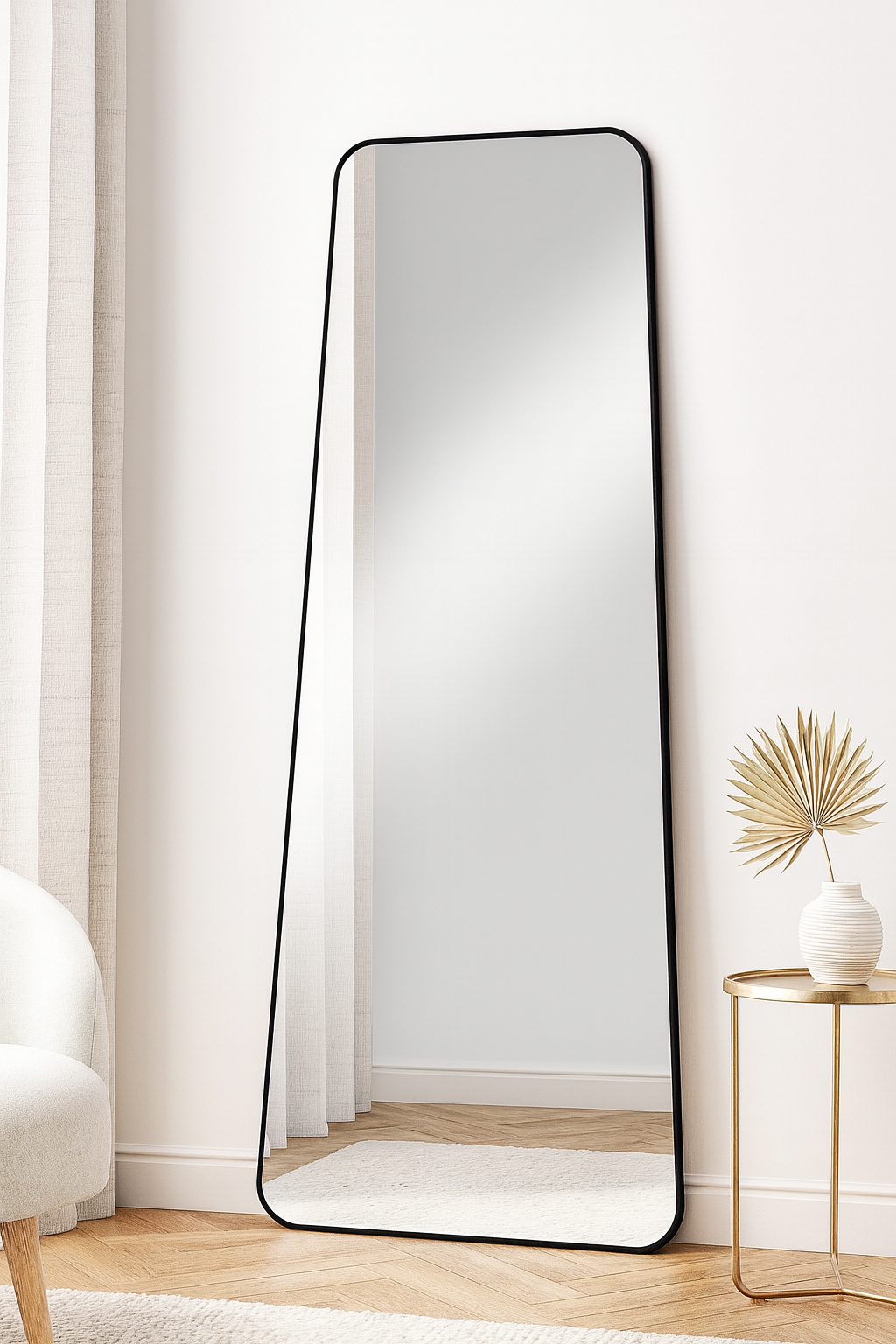 160 x 60cm Tapered Rectangle Aluminium Frame