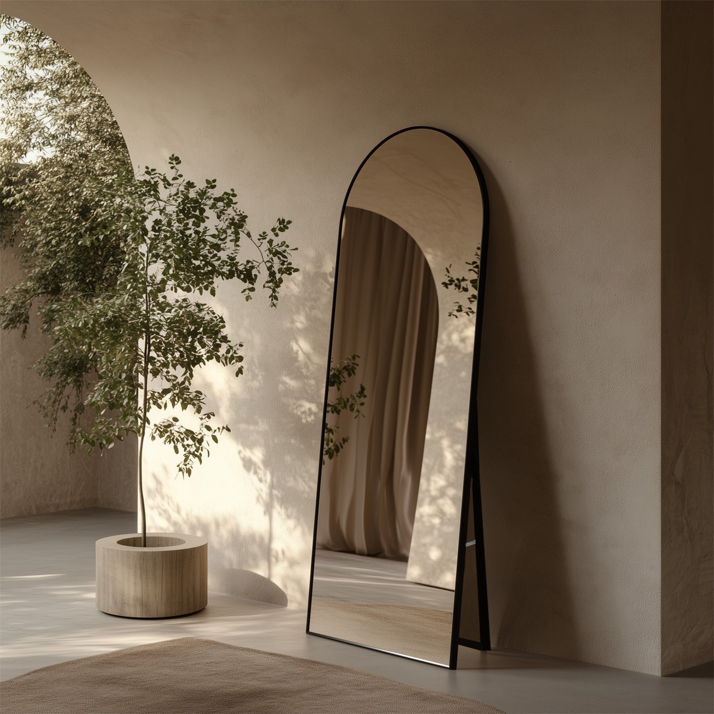 Standing Arch Mirror 160 x 55cm