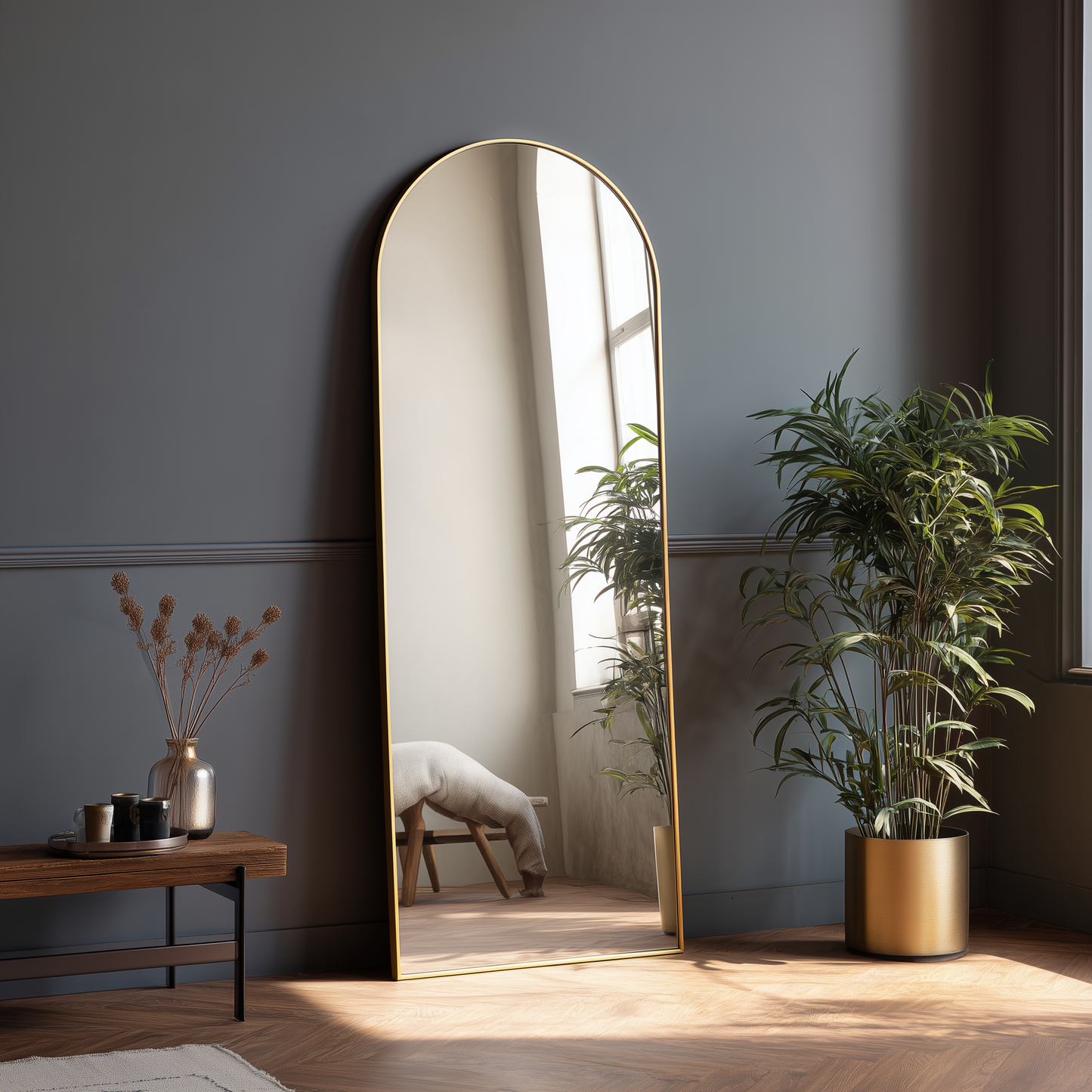 Standing Arch Mirror 160 x 55cm