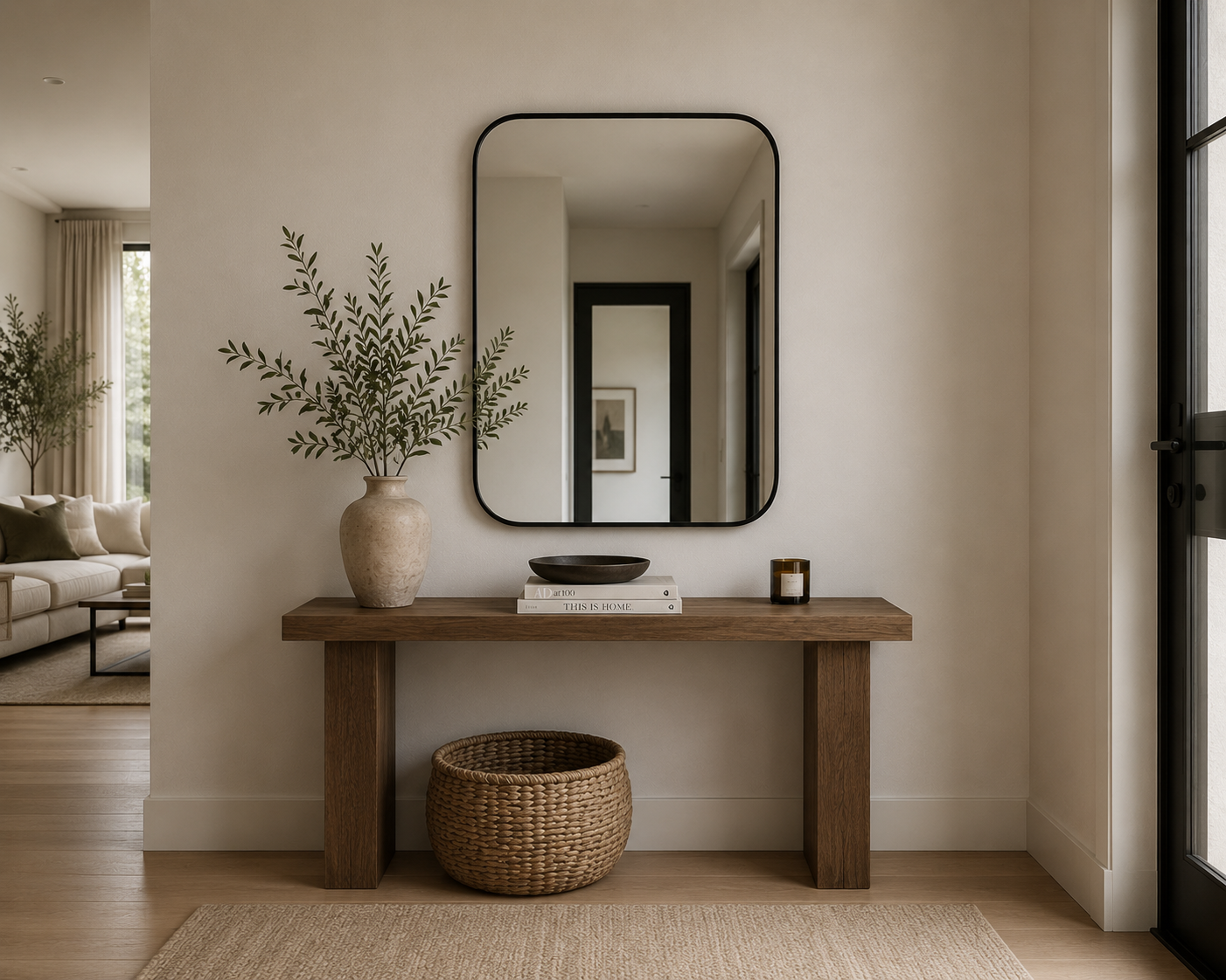 120 x 100 cm Aluminium Rounded Corner Rectangle