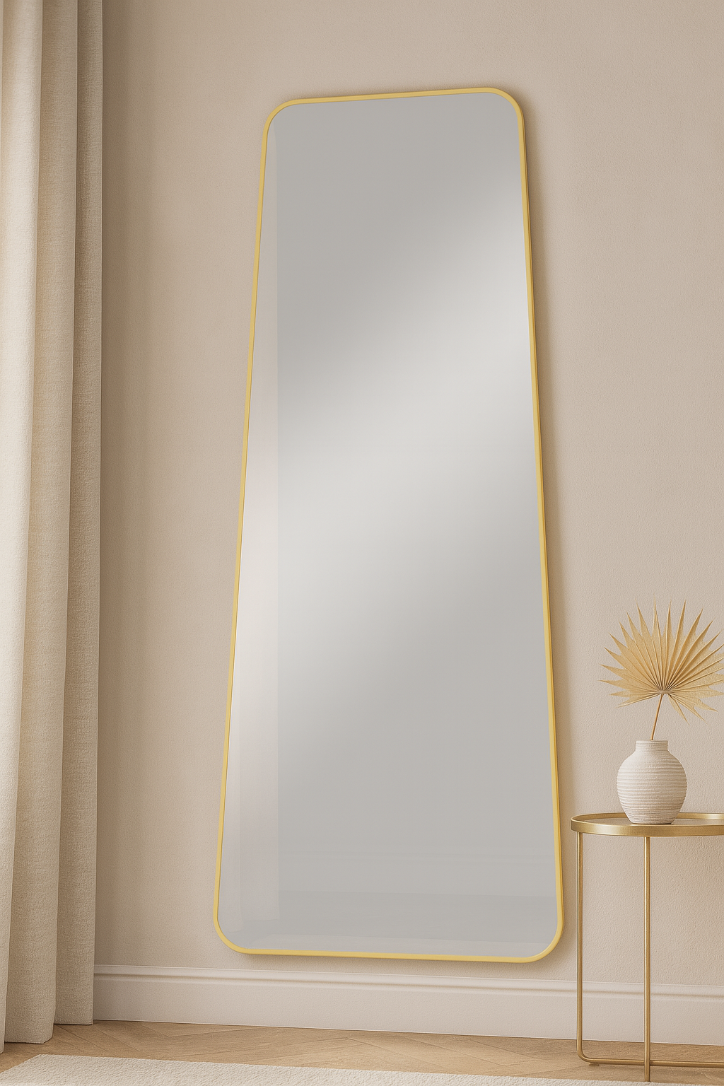 160 x 60cm Tapered Rectangle Aluminium Frame