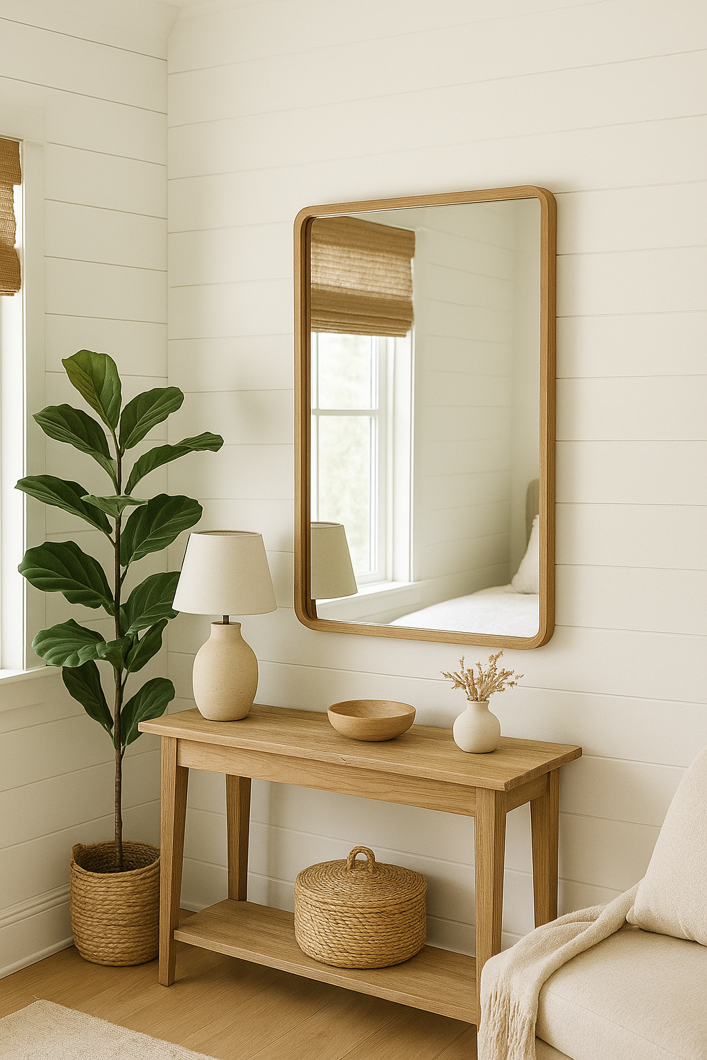 Rounded Corner Rectangle Mirrors