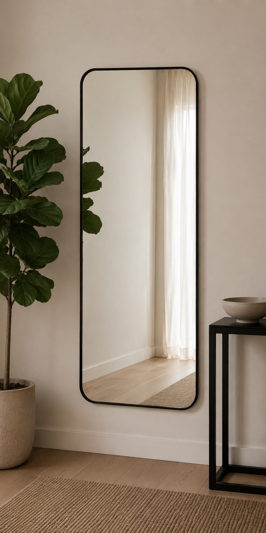 180 x 80 cm Aluminium Rounded Corner Rectangle
