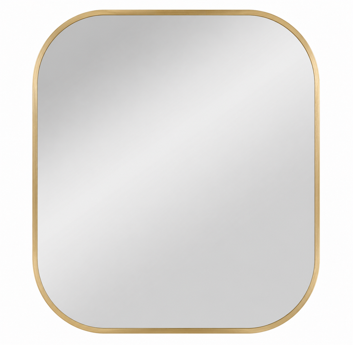 80 x 90 cm Aluminium Rounded Corner Rectangle
