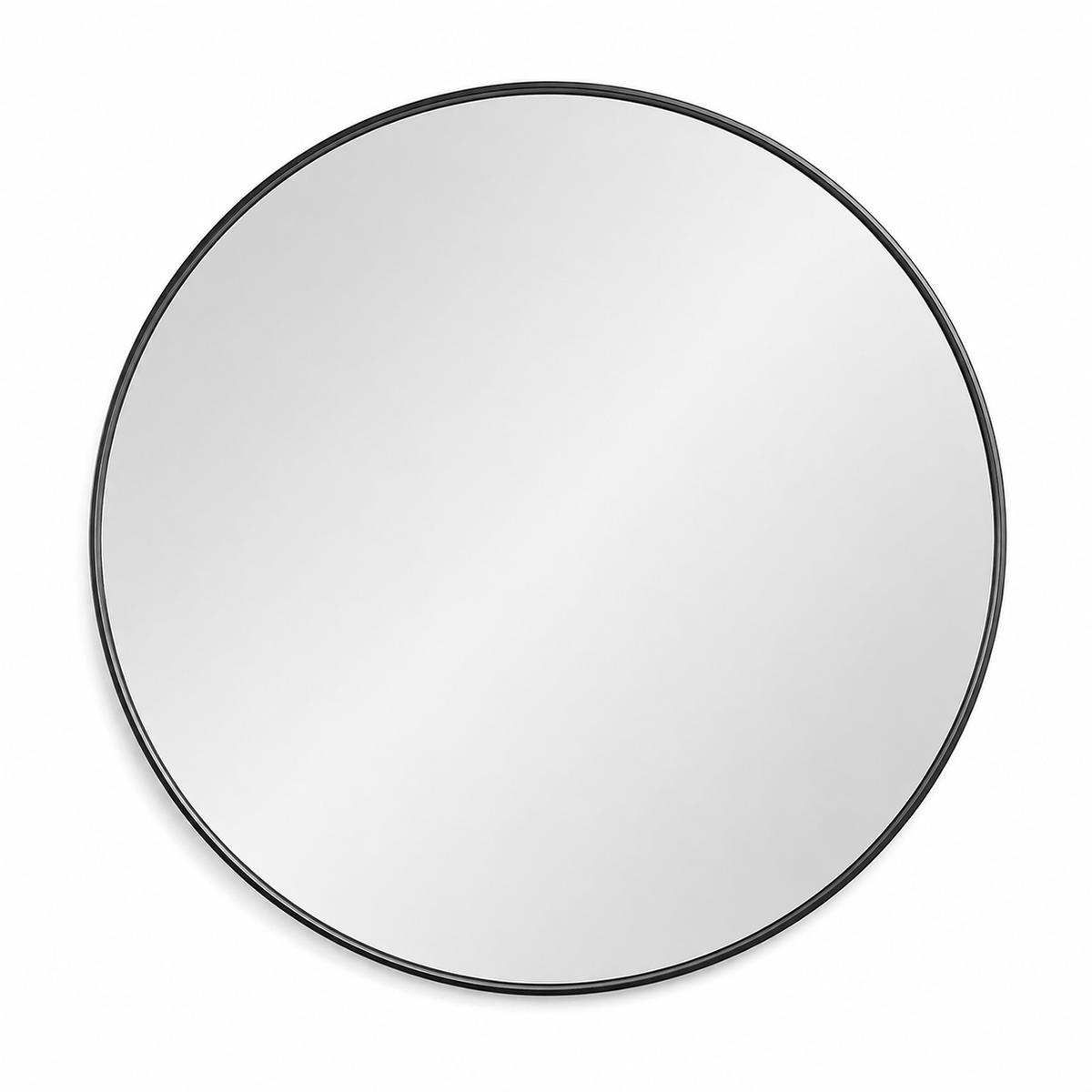 90cm Round Aluminium Mirrors