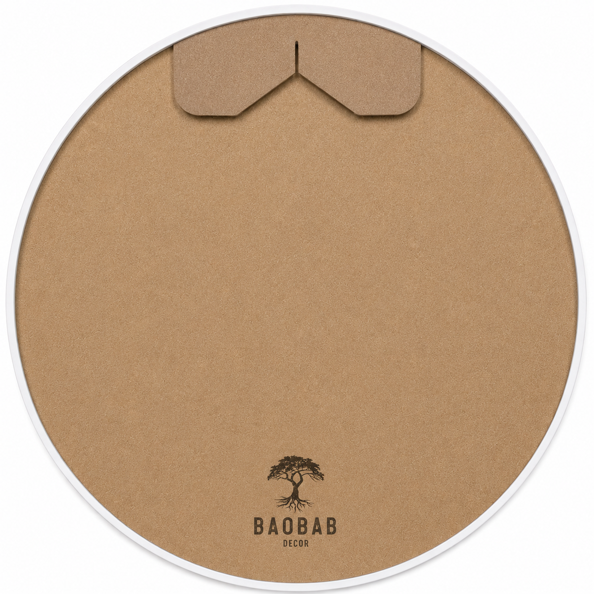 60cm Round Aluminium Mirror