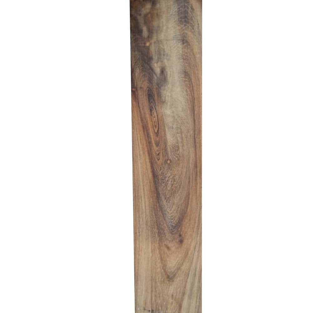 Close-up of Kiaat wood grain used in the 60 x 90 Wooden Kiaat Mirror, highlighting the rich texture and natural African hardwood patterns.