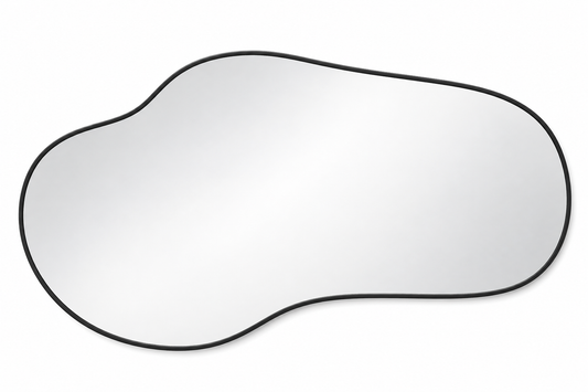 1545 x 908 Oblong Pebble Aluminium Framed Mirror