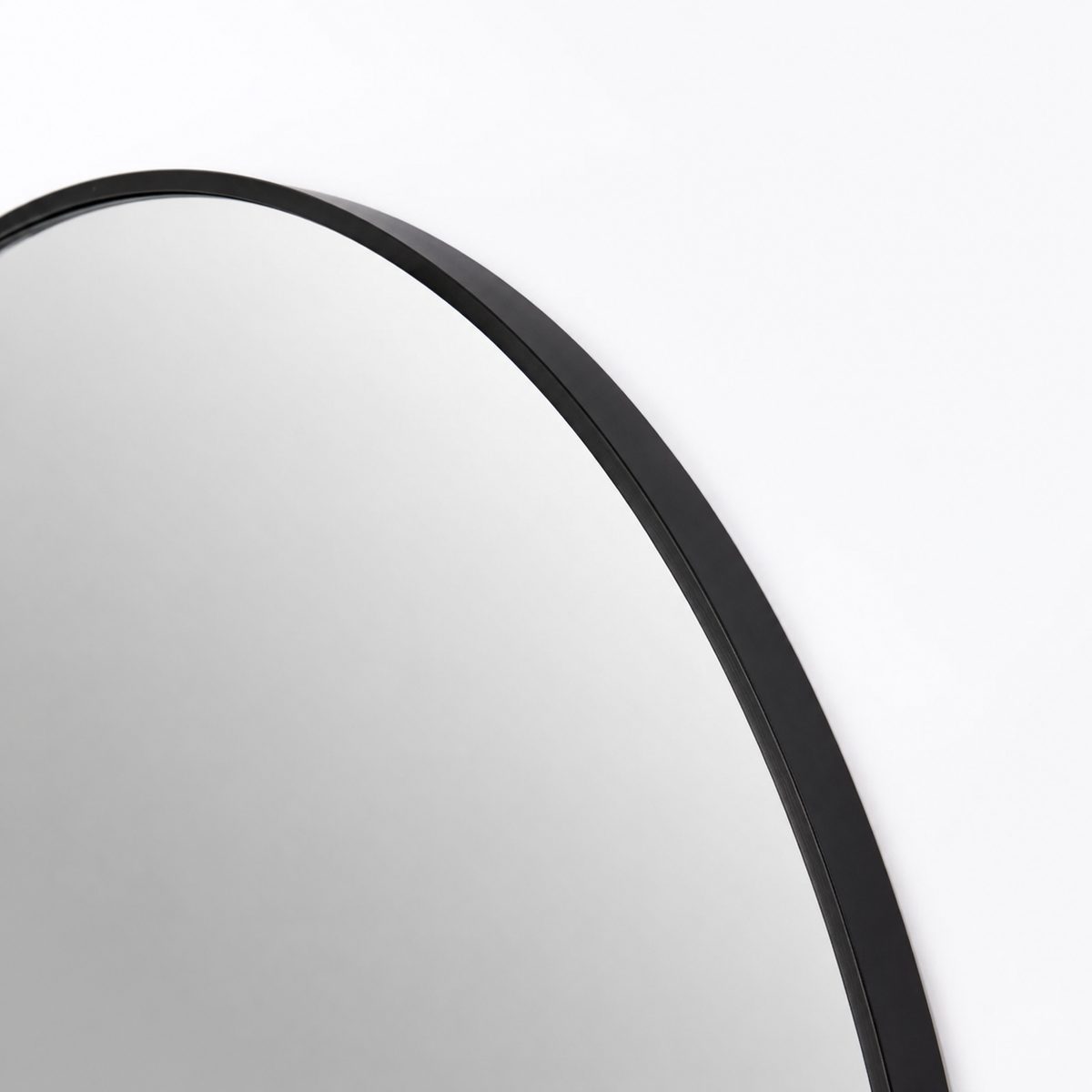 90cm Round Aluminium Mirrors